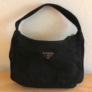 RESERVED -  Black Prada Mini Bag